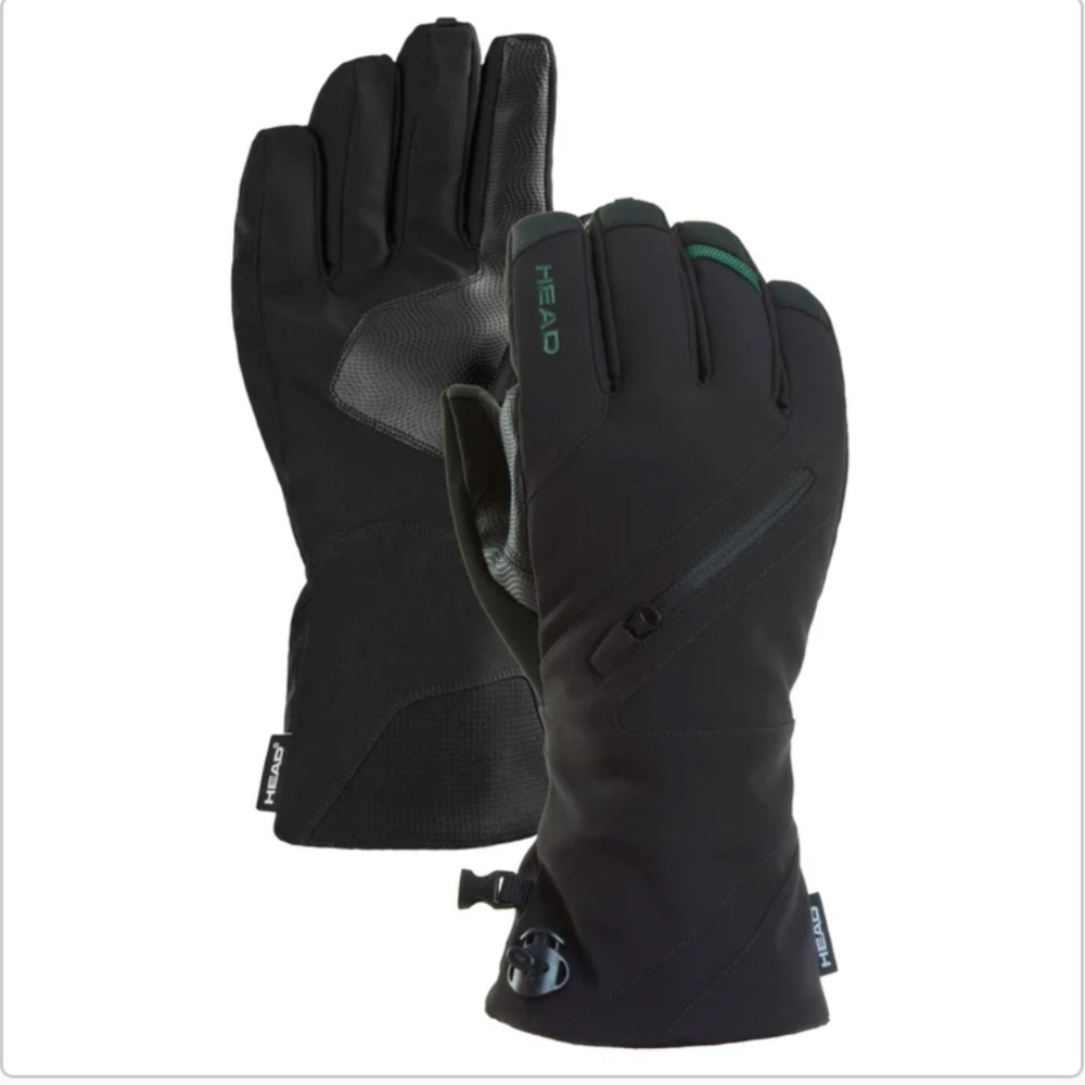 HEAD Unisex Waterproof Ski Gloves / Winter Gloves